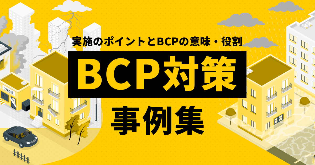 実施のポイントとBCPの意味・役割　BCP対策事例集