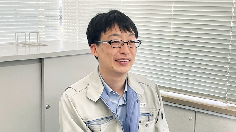 日成工事株式会社の営業部・不動産部 主任 三沢氏