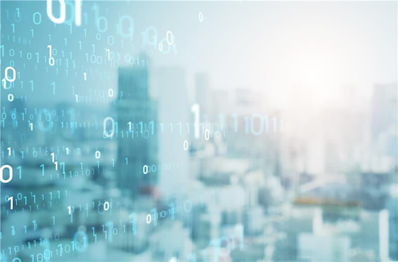 デジタル推進を彷彿とさせる写真