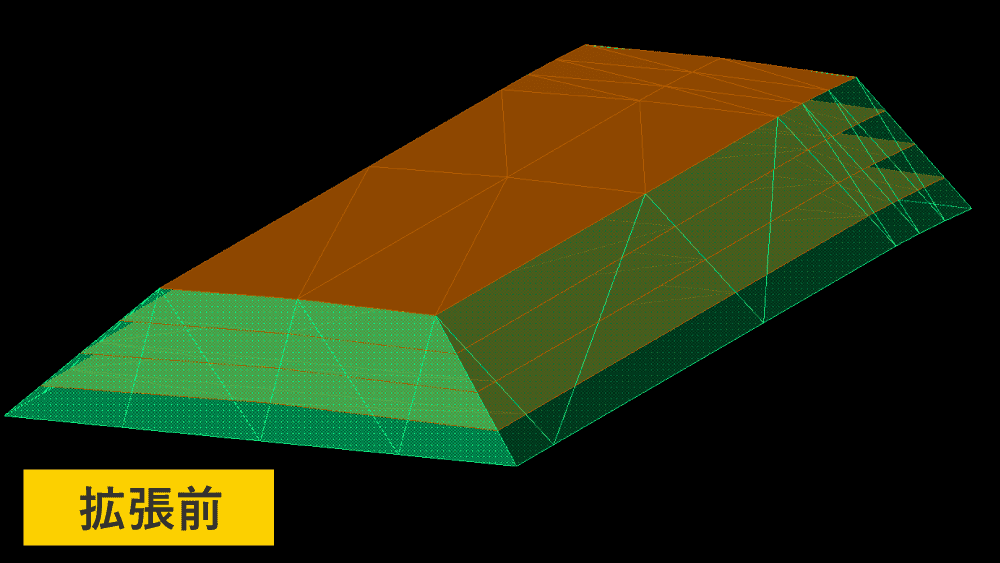 面を認識している様子
