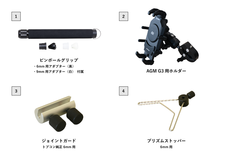 AGM G3用グリップホルダーセット